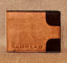 Handcrafted Camel Dark Chocolate Wallet Leather Graceful